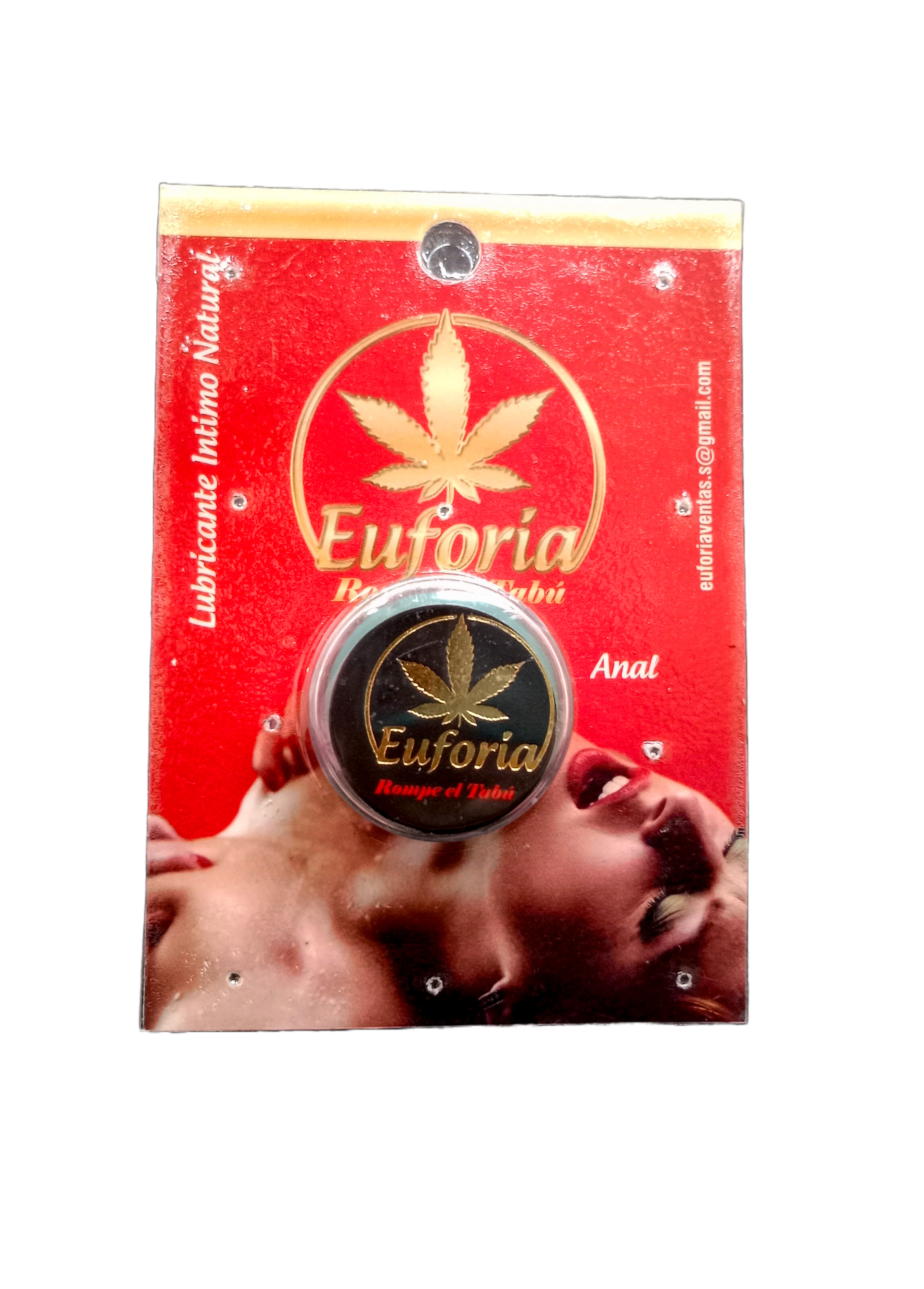 LUBRICANTE ANAL EUFORIA CANNABIS BLISTER X5G